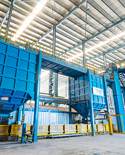 Our foundry-to control material from the source.